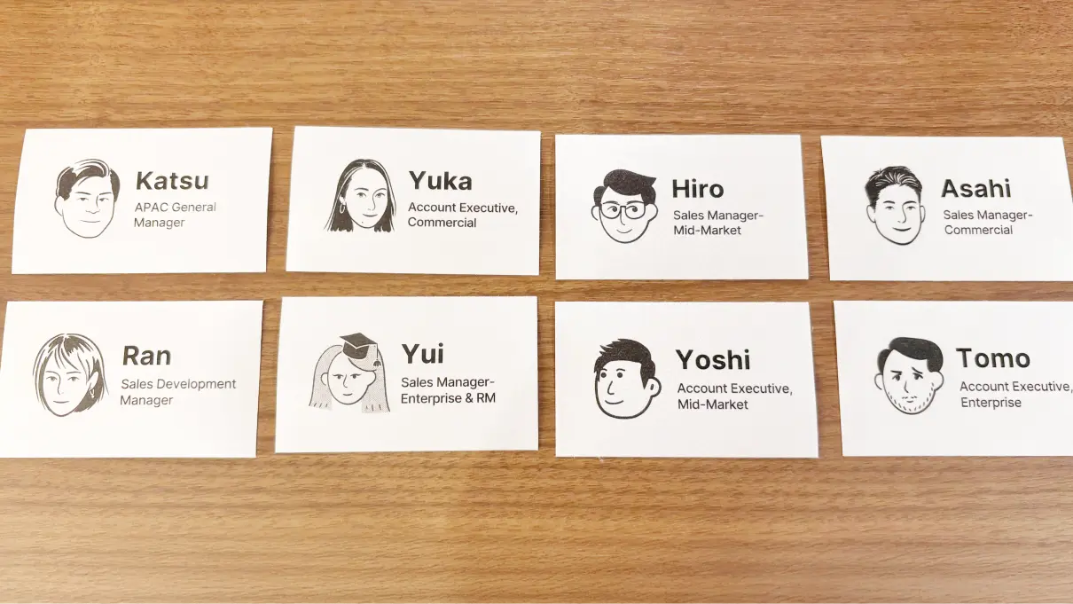 Notion Japan Members Name card